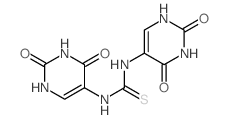 Thiourea, N,N'-bis(1,2,3,4-tetrahydro-2,4-dioxo-5-pyrimidinyl)- picture