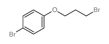 1-溴-4-(3-溴丙氧基)苯结构式