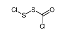 S-chlorosulfanyl chloromethanethioate结构式