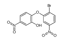2-(2-bromo-5-nitrophenoxy)-5-nitrophenol Structure