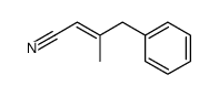 E-1-cyano-2-methyl-3-phenylpropene Structure