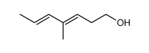 4-methyl-hepta-3,5-dien-1-ol Structure