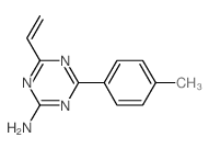 1,3,5-Triazin-2-amine,4-ethenyl-6-(4-methylphenyl)-结构式