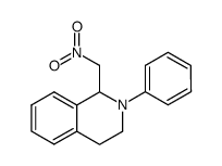 1,2,3,4-tetrahydro-1-(nitromethyl)-2-phenylisoquinoline结构式