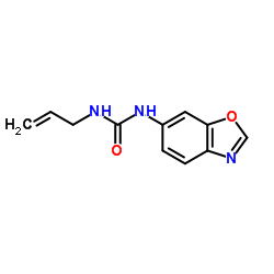 1-Allyl-3-(1,3-benzoxazol-6-yl)urea Structure