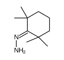 (2,2,6,6-tetramethylcyclohexylidene)hydrazine Structure