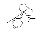 2-(1,2,3,5,6,7-hexahydropyrrolizin-8-yl)-N-(2,4,6-trimethylphenyl)acetamide结构式