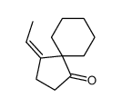 (Z)-4-ethylidenespiro<4.5>-1-decanone Structure