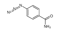 4-azidobenzamide结构式