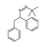 tert-butyl(1,2-diphenylethyl)diazene Structure