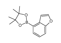 2-(benzofuran-7-yl)-4,4,5,5-tetramethyl-1,3,2-dioxaborolane structure