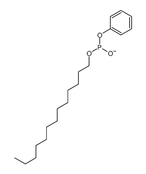 Phosphorous acid, phenyl tridecyl ester Structure