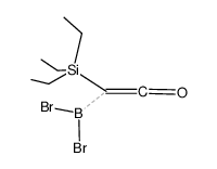 (dibromoboryl)(triethylsily)ketene Structure