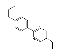 5-ethyl-2-(4-propylphenyl)pyrimidine结构式