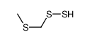 disulfanyl(methylsulfanyl)methane Structure