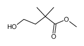 4-hydroxy-2,2-dimethyl-butyric acid methyl ester Structure