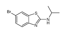 6-bromo-N-isopropylbenzo[d]thiazol-2-amine Structure