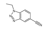 1-乙基-1,2,3-苯并三唑-5-甲星空app结构式