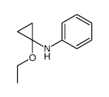 N-(1-ethoxycyclopropyl)aniline Structure