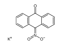 potassium salt of 9-nitroanthranol结构式