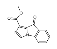 methyl 9-oxo-9H-imidazo[1,5-a]indole-1-carboxylate结构式