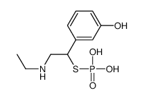 [2-(ethylamino)-1-(3-hydroxyphenyl)ethyl]sulfanylphosphonic acid结构式