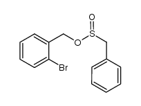 2-bromobenzyl phenylmethanesulfinate Structure