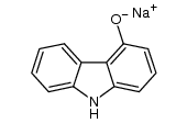 sodium salt of 9H-carbazol-4-ol结构式