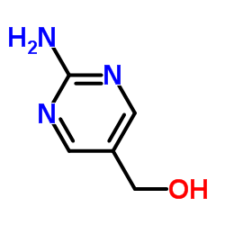 (2-Aminopyrimidin-5-yl)methanol Structure