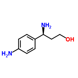 (S)-3-(4-AMINOPHENYL)-BETA-ALANINOL Structure