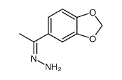 (1-(benzo[d][1,3]dioxol-5-yl)ethylidene)hydrazine Structure