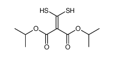 2-Dimercaptomethylene-malonic acid diisopropyl ester Structure