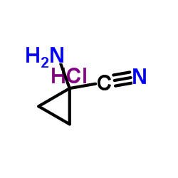 1-氨基环丙基腈盐酸盐结构式