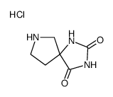 1,3,7-Triazaspiro[4.4]nonane-2,4-dione hydrochloride structure