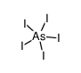 pentaiodo-λ5-arsane Structure