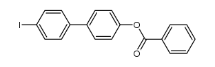 benzoic acid-(4'-iodo-biphenyl-4-yl ester) Structure