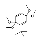 1-tert-butyl-3,3,6,6-tetramethoxycyclohexa-1,4-diene结构式