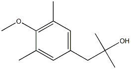 1-(4-methoxy-3,5-dimethylphenyl)-2-methylpropan-2-ol Structure