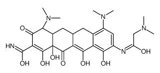 9-(N,N-dimethylglycylamido)minocycline structure