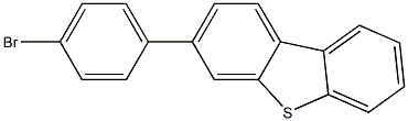 3-(4-Bromophenyl)dibenzo[b,d]thiophene Structure