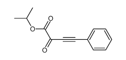 2-oxo-4-phenyl-3-butynoic acid isopropyl ester Structure