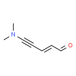 2-Penten-4-ynal,5-(dimethylamino)-(9CI) structure