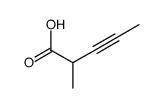 2-methylpent-3-ynoic acid Structure