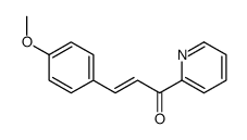 3-(4-METHOXY-PHENYL)-1-PYRIDIN-2-YL-PROPENONE Structure