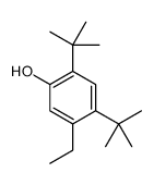 2,4-ditert-butyl-5-ethylphenol Structure