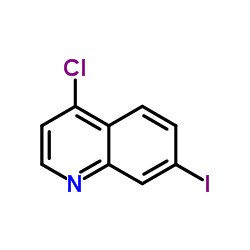 4-氯-7-碘喹啉结构式