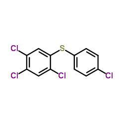 4-Chlorphenyl-2,4,5-trichlorphenylsulfid Structure