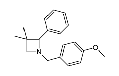 1-(p-Methoxybenzyl)-3,3-dimethyl-2-phenylazetidine picture