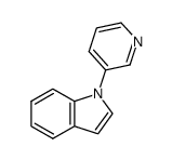 1-(3-pyridinyl)-1H-indole Structure