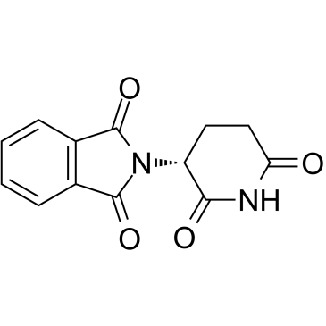 (R)-(+)-Thalidomide Structure